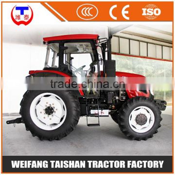 Vertical diesel 4 wheel farm agricultural tractor