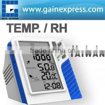 Handheld digital Wall mount / Desktop Carbon Dioxide CO2 , Temperature RH,DP,WB data logger Made in Taiwan