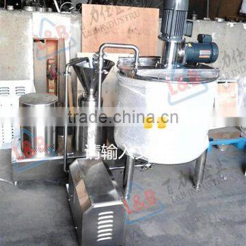 almonds milk juice stainless steel making machine