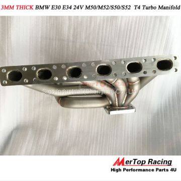 Mertop Race Update 3.0mm Thick B** T4/T3 Turbo Manifold E30 E34 24V M50/M52/S50/S52 photo-3