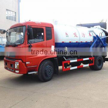 Dongfeng Kingrun Left Hand Drive 4x4 8000l Sewer Vacuum Trucks photo-3