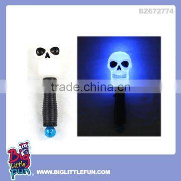 Flashing stick skeleton toy for halloween with music