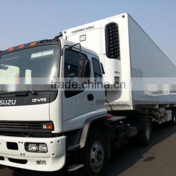 2015 Hot-sale 2 Axles ALUMINUM SHEET DOUBLE AXLE DRY VAN CHEAP SEMI TRAILER photo-5