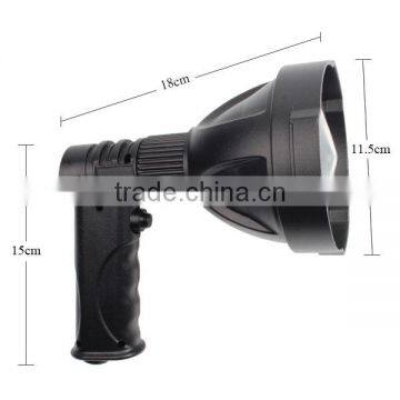 Factory Outlet Rechargeable 25W LED Handheld Spotlight 12V Hunting Camping Searchlight photo-5
