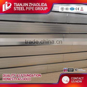 Cold Rolled Think Wall Galvanized Steel Square Pipe Made in Tianjin China photo-5