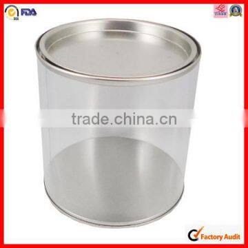 hot sale round plastic transparent box