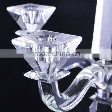 New Arrival Super Quality Wedding Table Crystal Candelabras With Competitive Price photo-2