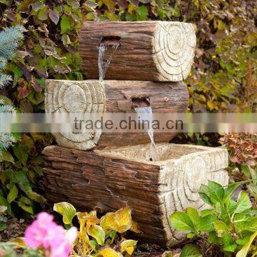 NEW! outdoor fiberglass water fountain for garden decoration