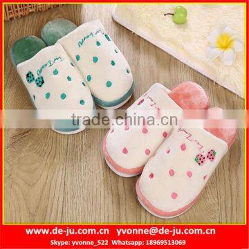 Girls Cute Plush Novelty Indoor Slipper