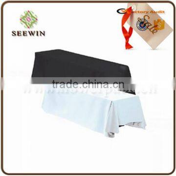 Latest Style 100% Polyester Soft Table Cloths for Event Decoration photo-2