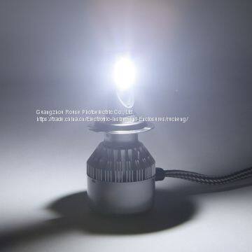 Hot Sale Brightest Car Accessories C6 H7 Cob 30W/Bulb(60W/Set) 6400lm/set(3200lm/b LED COB H7 LED Headlight Bulbs Hi/Lo photo-5