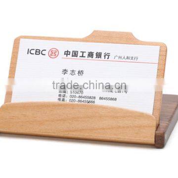 New Design Elegant Wooden Name Card Hlder Business Card Holder photo-2