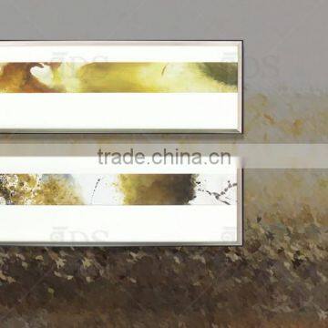 New Design Glass Group Painting Natural Scenery for Home Decoration photo-4
