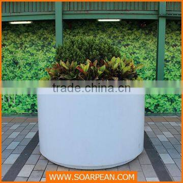 Decorative Fiberglass Square Glass Vase photo-2