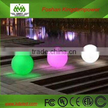 RGBW Color change floating waterproof cordles decorative led ball