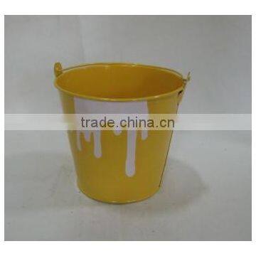 Iron pot shaped round pail/flowerpots/Garden Planter