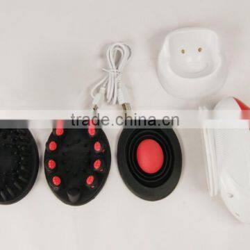 Waterproof Electric Automatic Hair Growth Head Massager Lady Hair Wash photo-3