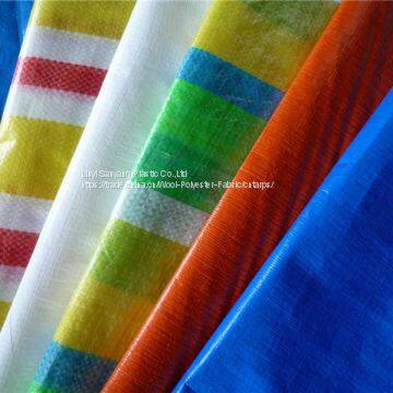 PE Tarpaulin,tent Material, Waterproof Outdoor Plastic Cover, Blue Poly Tarp, Made in China