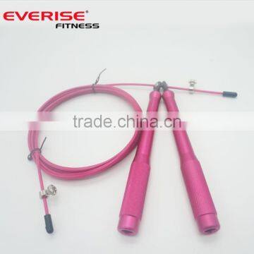 Aluminum handle skipping jump rope speed jump rope for fitness training