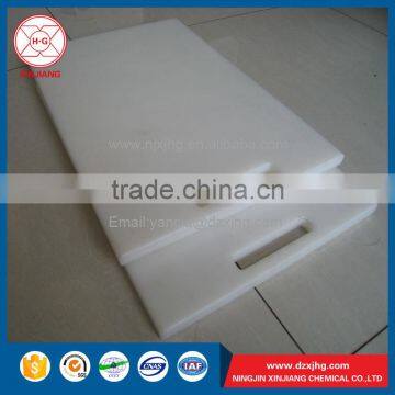 Food grade top quality custom PP kitchen plastic cutting board