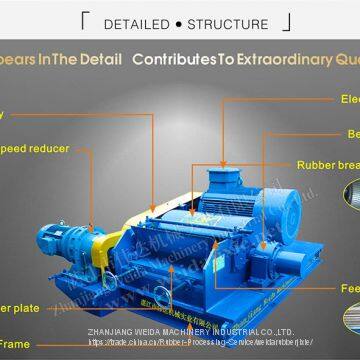 Small Plastic Shredder Rubber Sheet Machine photo-2