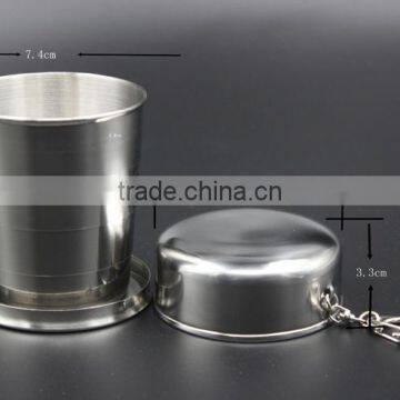 Six-layer Stainless Steel Flexible Folding Portable Cups or Travelling Cups photo-6
