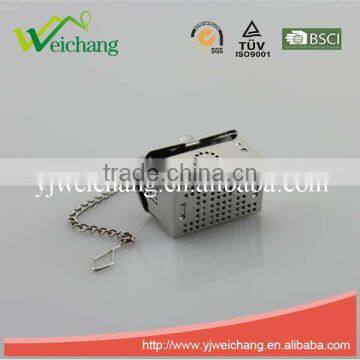 WCTS189 Good Quality Hot Sale Stainless Steel House Shape Funny Shape Tea Ball Tea Infuser With Tray photo-2