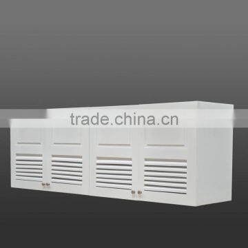 Cabinet Kitchen Set Hanging White Painted Colour Mahogany Wood Furniture photo-3