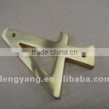 2013 HOT-SALE brass forging door plates numbers