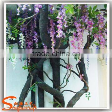 Factory Price Artificial Wisteria Tree Colour Decorative Artificial Wisteria photo-5