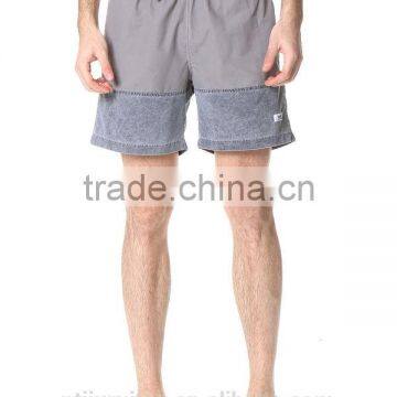 Short Pants With Pigment Dye,summer Casual Shorts photo-4