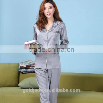 Custom Long Sleeve Cotton Nightgown Women Homewear Lady Pajamas photo-3