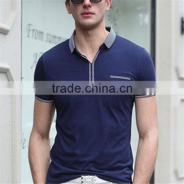 Custom Funny Designs t Shirt Collar Men Ripped T.shirt photo-6