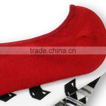 Cotton Knitted Custom Women No Show Sock photo-3
