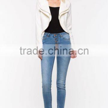 OEM Service New Design Custom Woman Sexy Layed Jacket photo-5