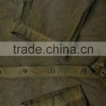 Casual Shirts of Garment Dyed Washed