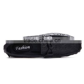 China Brand Fashion Casual Loafers Leather Shoes for Men, Adults Genuine Leather Casual Shoes Sample for Male High Quality photo-5