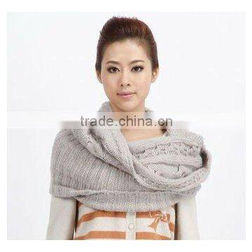 2012 fashion knitted neck warmer scarf