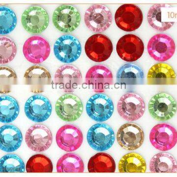 2017 Customized Crystal Diamond Acrylic Sticker Rhinestone Sticker photo-3