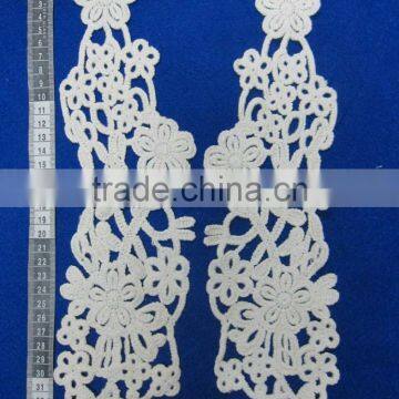 100% Cotton Machine Crochet Neck Lace for Adult Garment photo-2