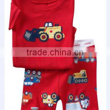 new arriva baby boys and girls fashion rooter pajamas suits kids cotton sleepwear