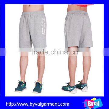 Custom casual 100% cotton men's printed shorts breathable dry fit short pants for men