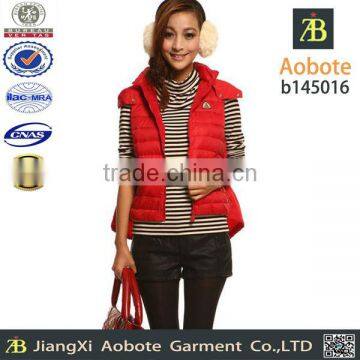 2015 Newest Fashion Women Down Vest