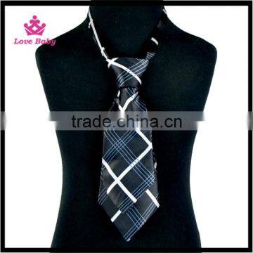 Colorful Grid Gentleman Boys Necktie Silk Fashion Toldders Boys Fashion Neck Tie photo-6