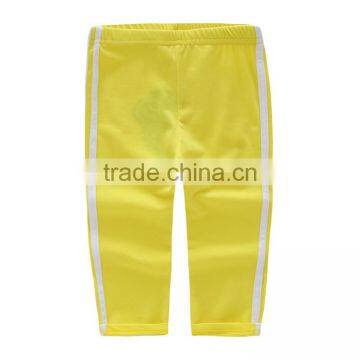 Factory Wholesale 100% Cotton Children Sweat Pants and Girls Trousers