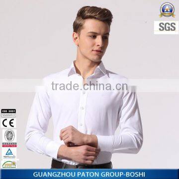 China Manufacturte Factory Wholesale Slim Fit Dress Shirt Man