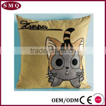 Custom Embroidered Geometric Vintage Decorative Neck Pillow photo-6