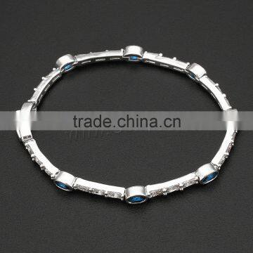 925 Sterling Silver Cubic Zirconia Sterling Silver Bracelets Wholesale Fashion Jewelry photo-3