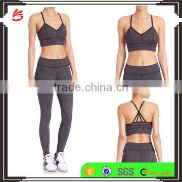 Custom Dry Fit Yoga Clothing Wholesale Gym Clothing Sports Wear Running Compression Fitness Leggings For Women