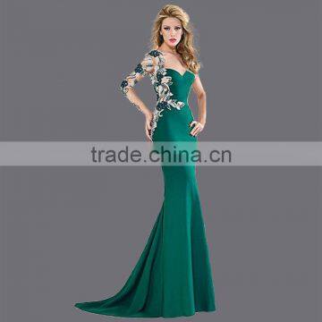 New fashion slim dress party dress sexy fashion bra fold evening dress for sale